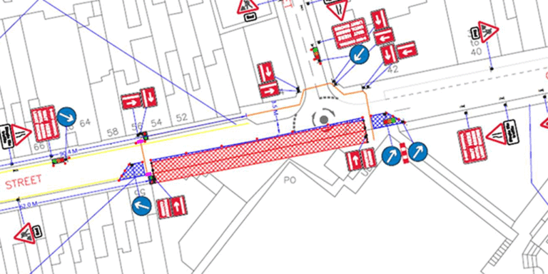 Church street works diagram